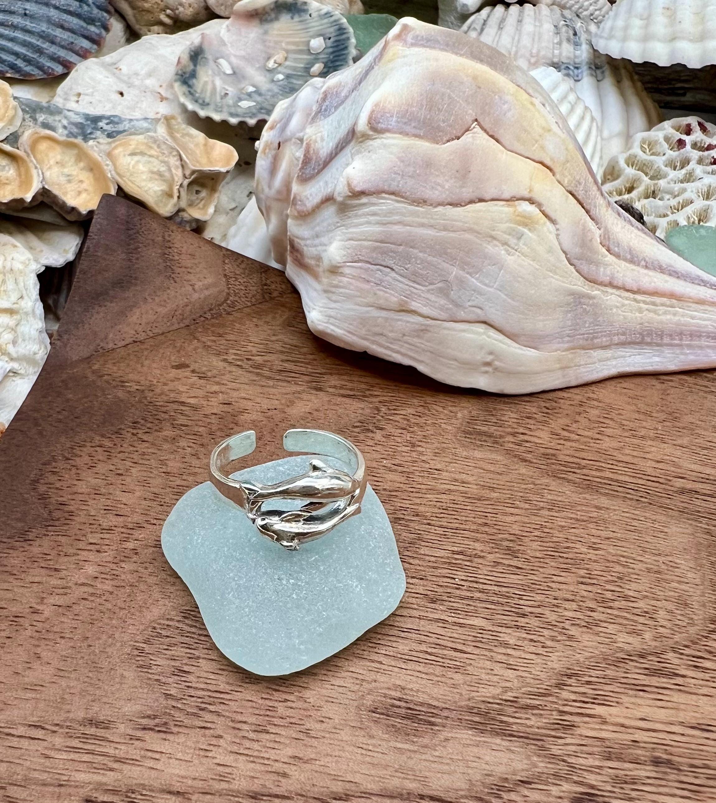 Dolphin Band Toe Ring