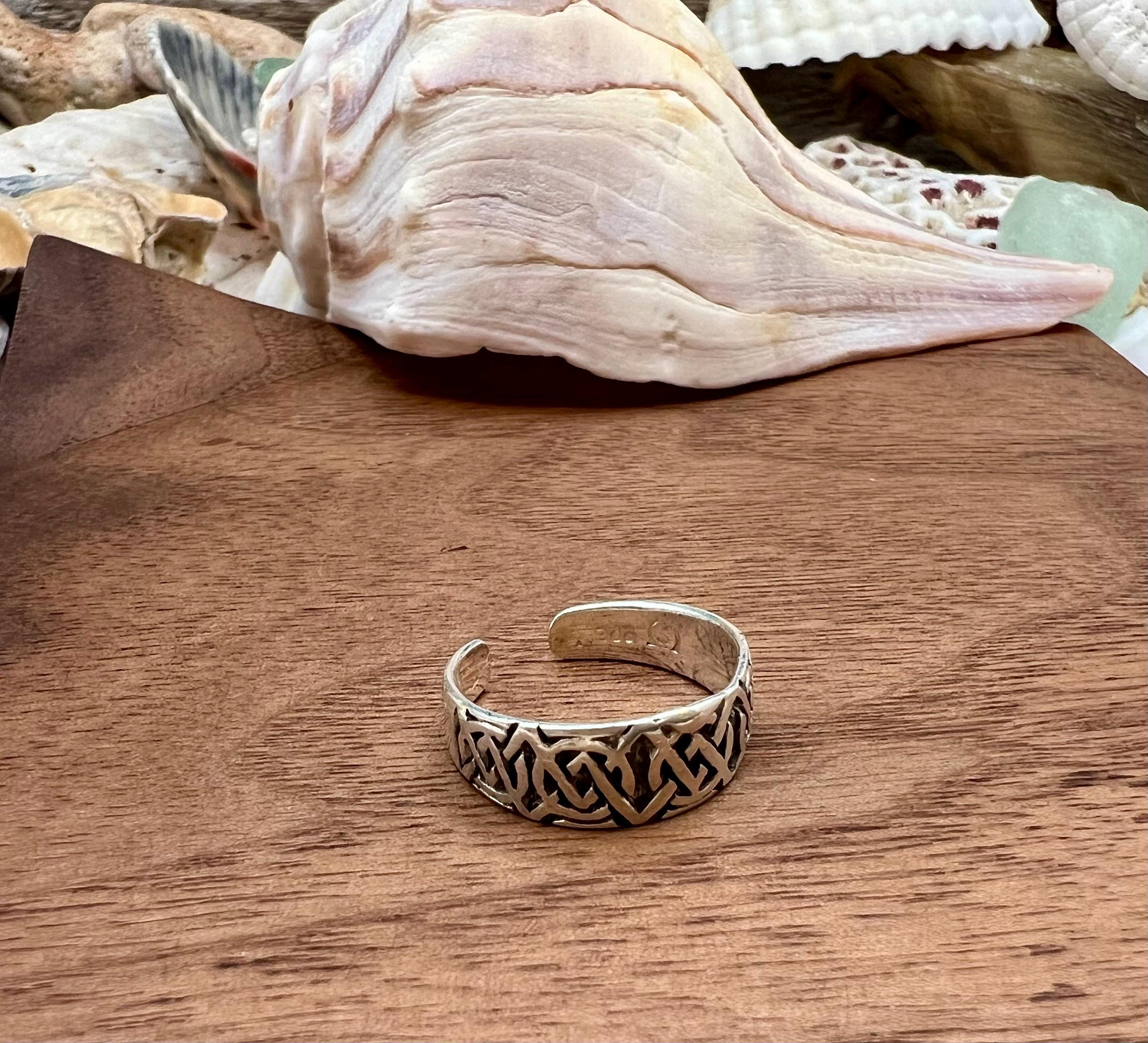 Irish Weave Toe Ring