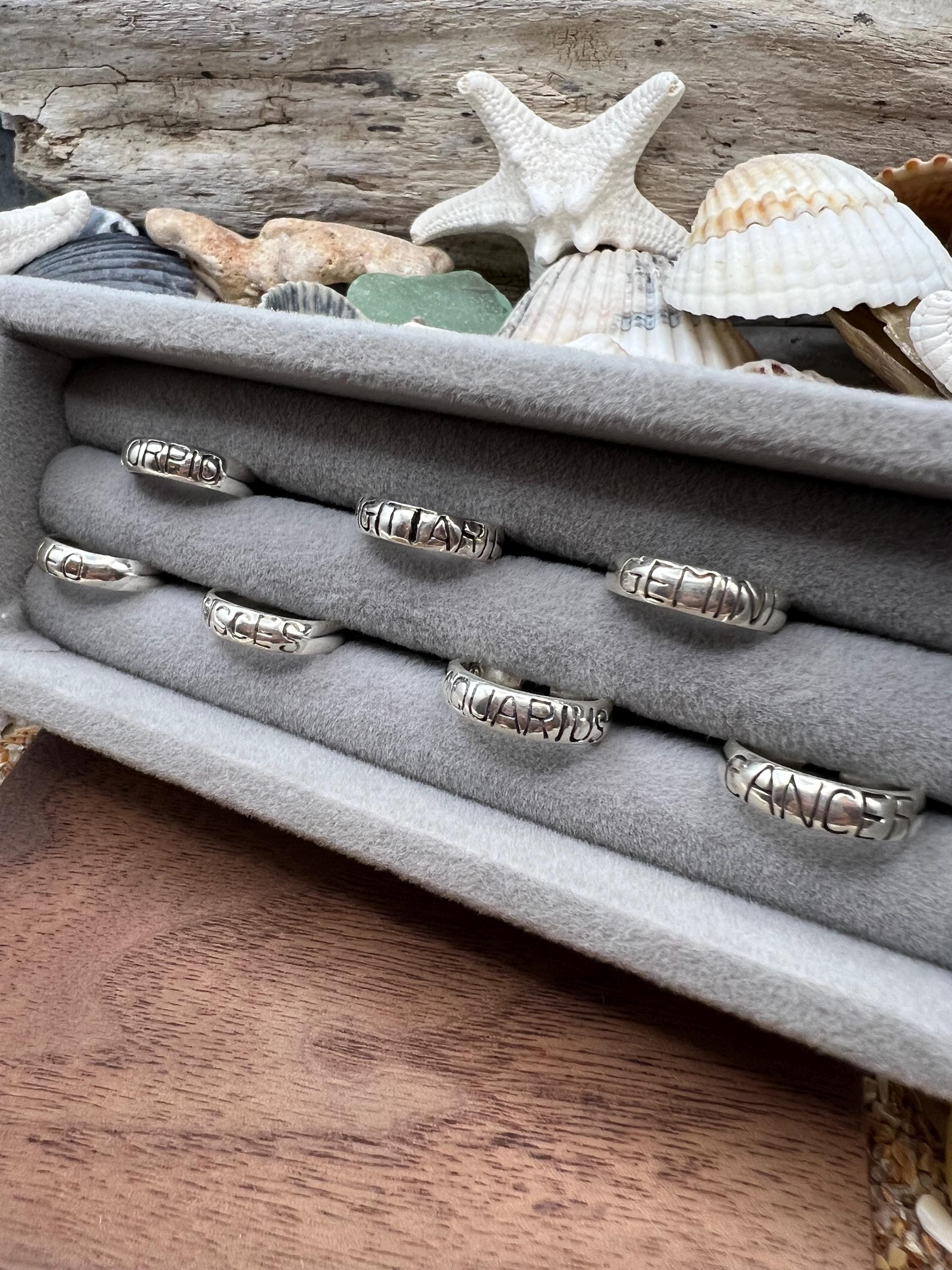 Zodiac Toe Ring